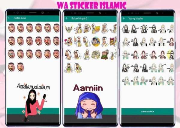 WA Sticker Islamic Cute WAStickerApps for WhatsApp screenshot 3