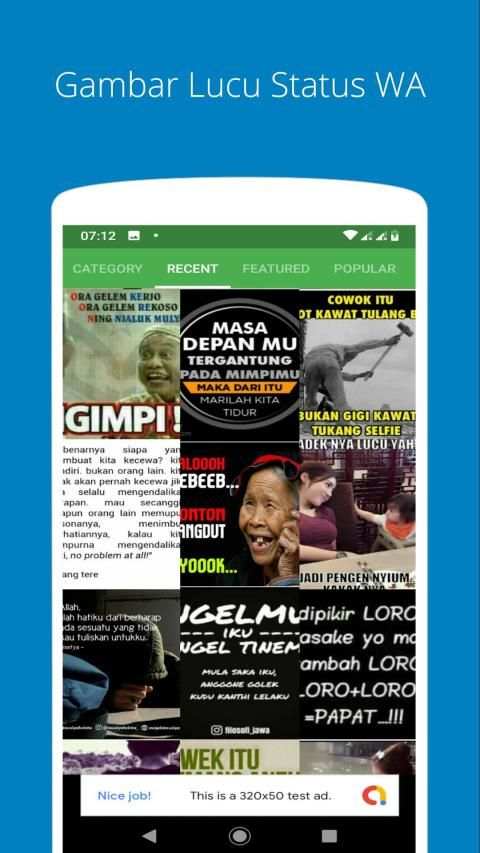 Gambar Lucu Status WA screenshot 4