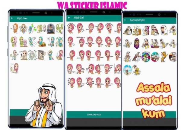 WA Sticker Islamic Cute WAStickerApps for WhatsApp screenshot 1