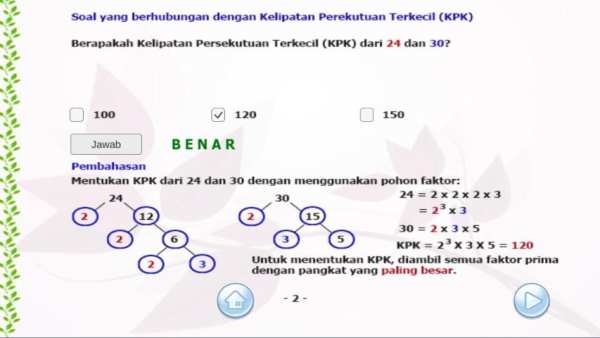 Matematika Kelas 4 SD screenshot 1
