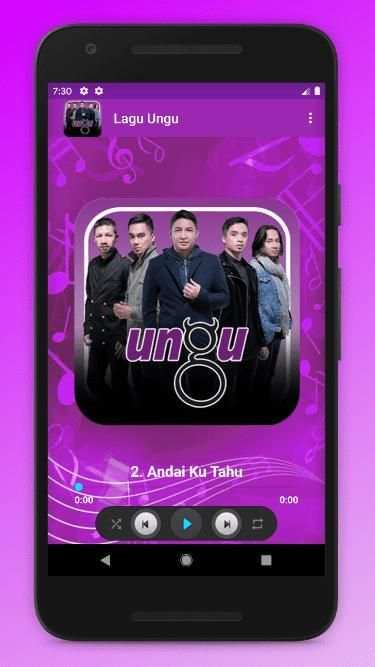 Lagu Ungu Populer Offline screenshot 3