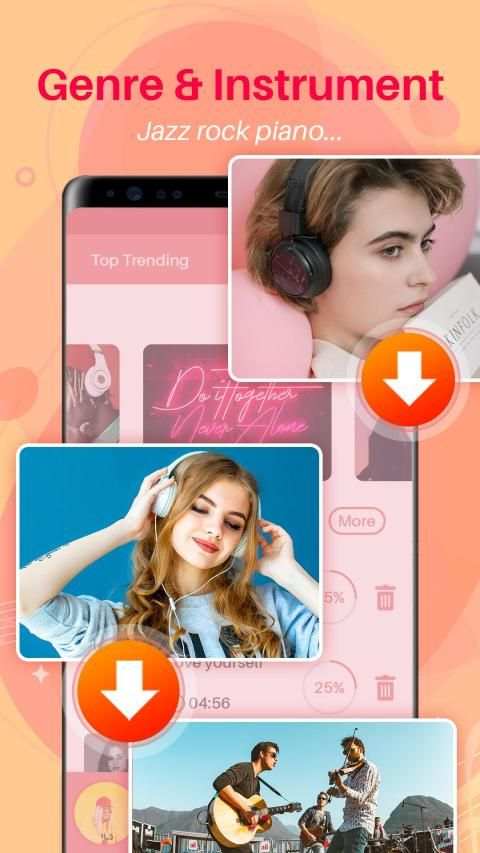 Free Music Downloader - Mp3 Player : Endless music screenshot 6