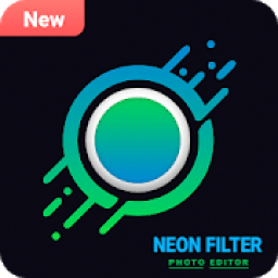 Neon Light Photo Effects - Photo Light Effects आइकन