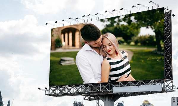Advertise Hoarding Photo Frame 5 تصوير الشاشة