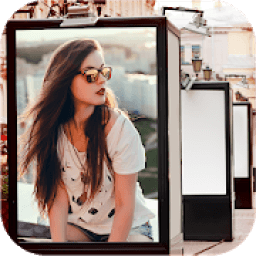 Advertise Hoarding Photo Frame आइकन
