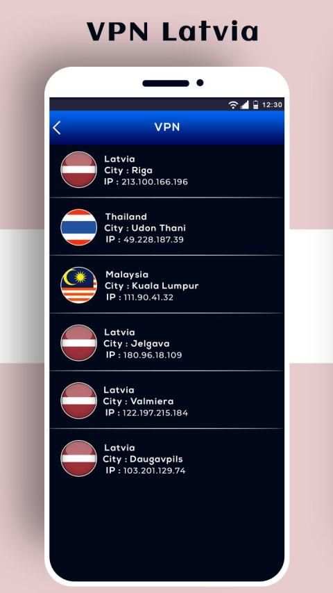 Latvia VPN - Free VPN Proxy screenshot 3