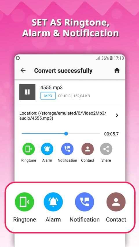 Free Ringtone Maker - MP3 Cutter and Merger screenshot 2