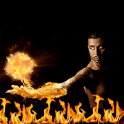 Fire Photo Frame Editor आइकन