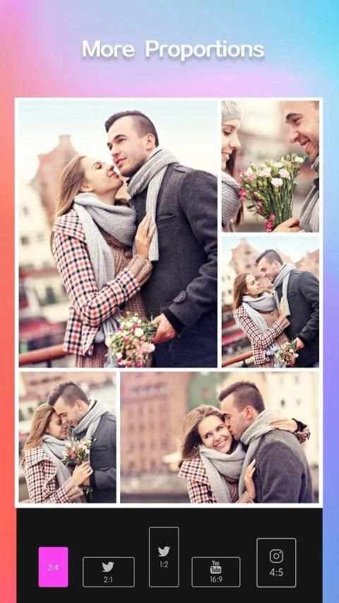 Photo Grid Maker & Magic Collage Editor screenshot 1