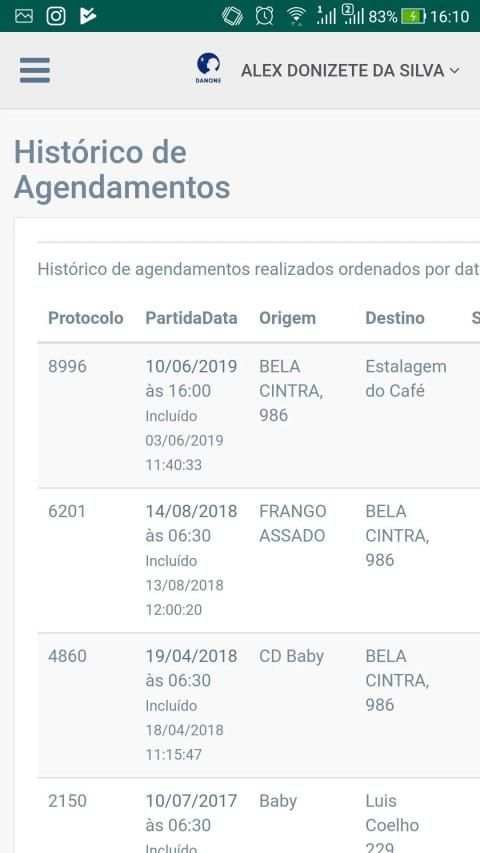 Agenda Danone screenshot 1