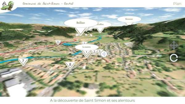 Découverte de Saint-Simon screenshot 1