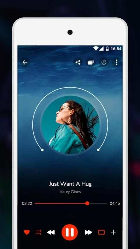 Mp3 Player - Music Player & Audio Player स्क्रीनशॉट 2