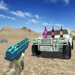 US Army Bottle Shooting आइकन