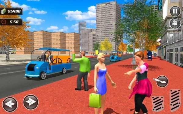 Smart Taxi Shopping Mall Driving Simulator 2019 screenshot 4