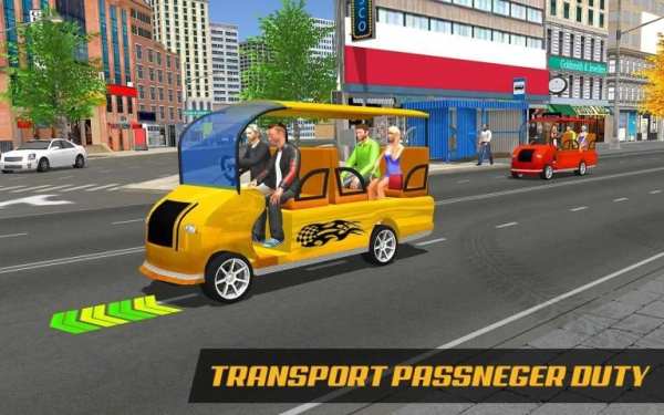 Smart Taxi Shopping Mall Driving Simulator 2019 screenshot 12