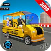 Smart Taxi Shopping Mall Driving Simulator 2019 logo