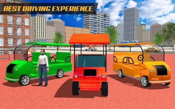 Smart Taxi Shopping Mall Driving Simulator 2019 screenshot 3