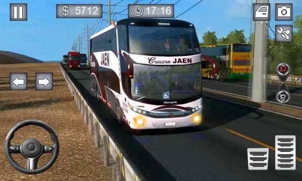 Mountain Bus Racing Driving 3D स्क्रीनशॉट 1