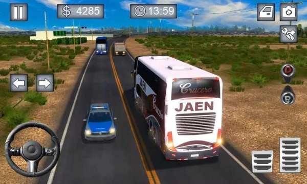 Mountain Bus Racing Driving 3D स्क्रीनशॉट 2