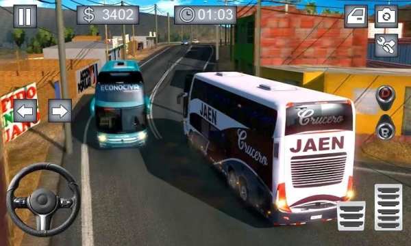 Mountain Bus Racing Driving 3D स्क्रीनशॉट 3