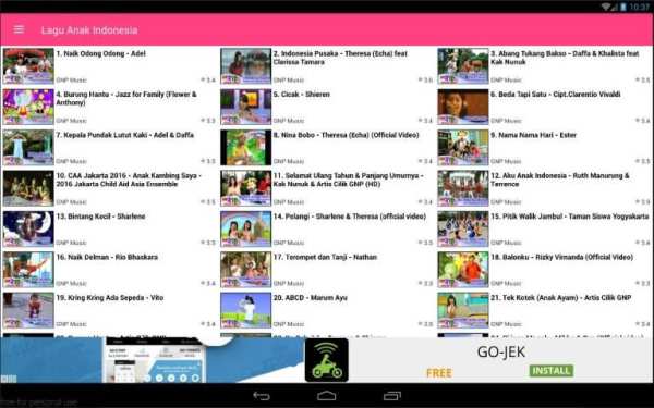 Lagu Anak Indonesia screenshot 2