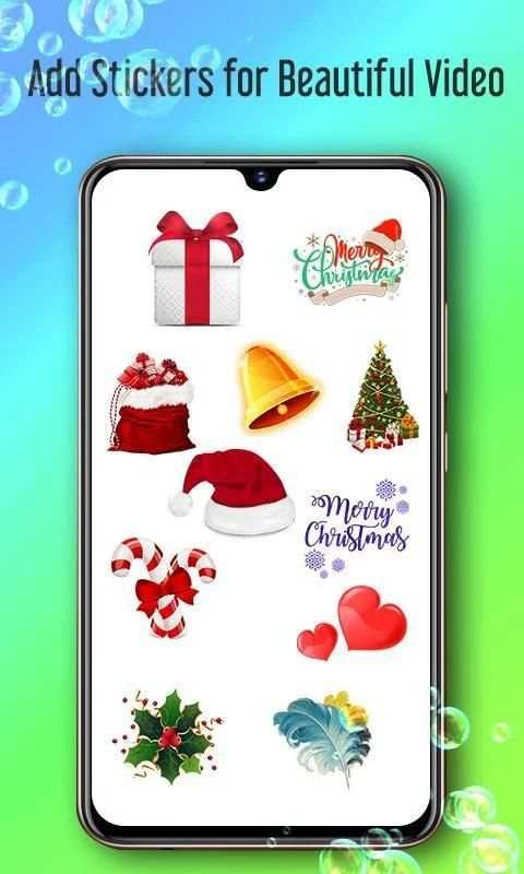 Christmas Video Maker स्क्रीनशॉट 3