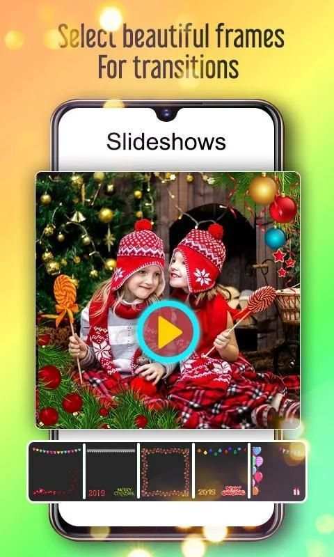 Christmas Video Maker स्क्रीनशॉट 9