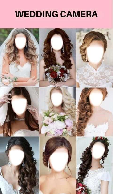 Wedding Camera Hairstyles Photo Montage screenshot 4