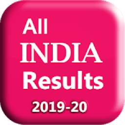 All India Results 2019 - 10th Result, 12th Result