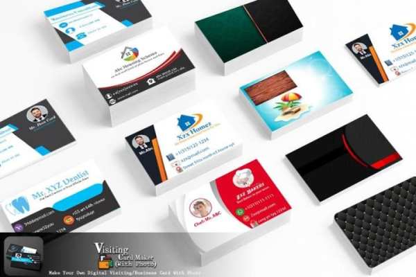Visiting Card Maker स्क्रीनशॉट 5