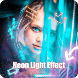 Neon Light Effect Photo Editor Pro आइकन