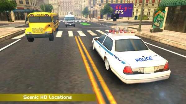 Police Car Sim स्क्रीनशॉट 5