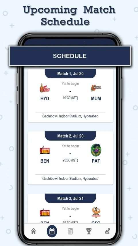 Kabaddi - Live Score , Schedule & News स्क्रीनशॉट 2