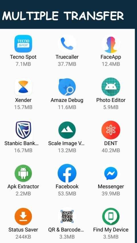 Transfer Videos and Apps CM transfer स्क्रीनशॉट 1