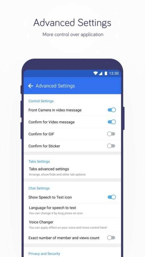 Tiktel Messenger स्क्रीनशॉट 4