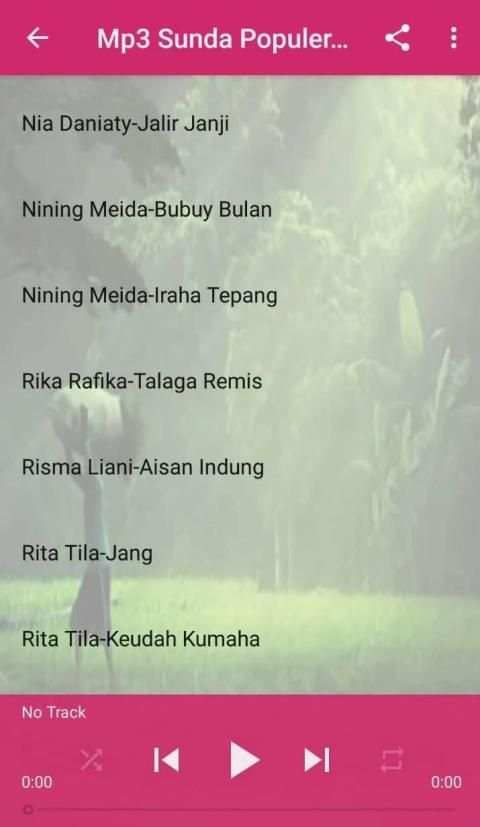 Mp3 Sunda Populer Offline screenshot 3