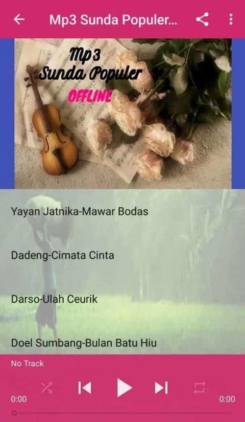 Mp3 Sunda Populer Offline screenshot 6