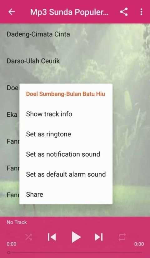 Mp3 Sunda Populer Offline screenshot 2