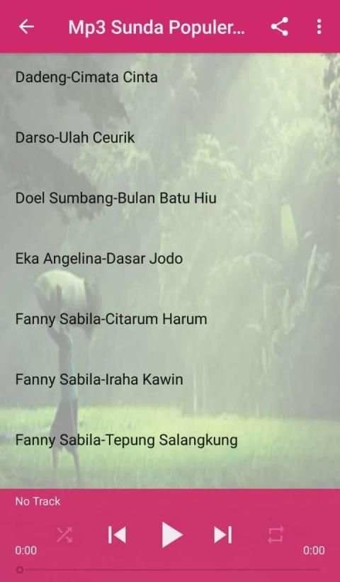Mp3 Sunda Populer Offline screenshot 5