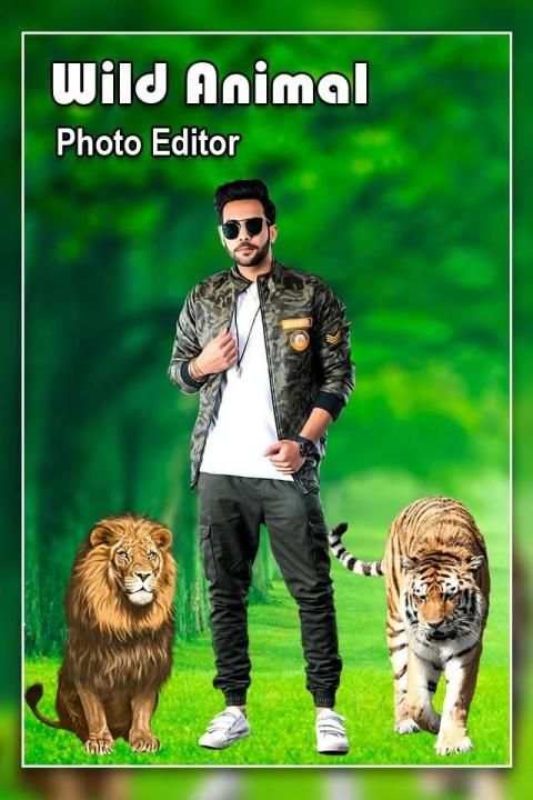 Wild Animals Photo Editor screenshot 1