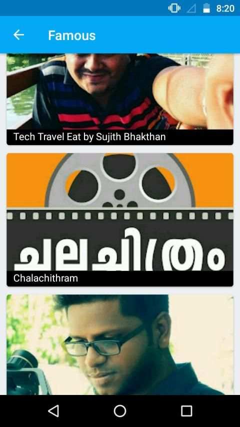 Kerala YouTubers: Top & Trending screenshot 1