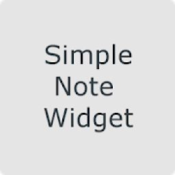 ikon Simple Note Widget