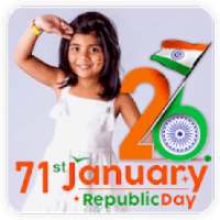 गणतंत्र दिवस फोटो फ्रेम - Republic Day DP Maker on 9Apps
