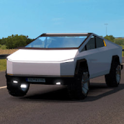 CyberTruck Electric Car Driving Simulator 2020 आइकन