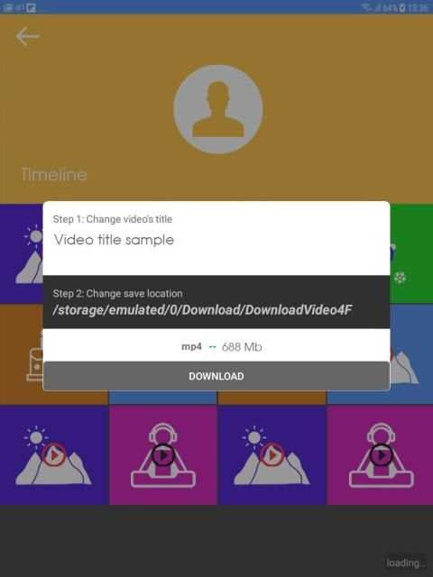 Download Video for Facebook Video Downloader screenshot 3