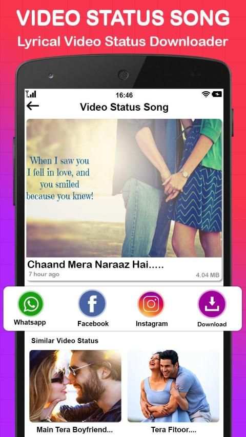 4Fun Video Status स्क्रीनशॉट 2