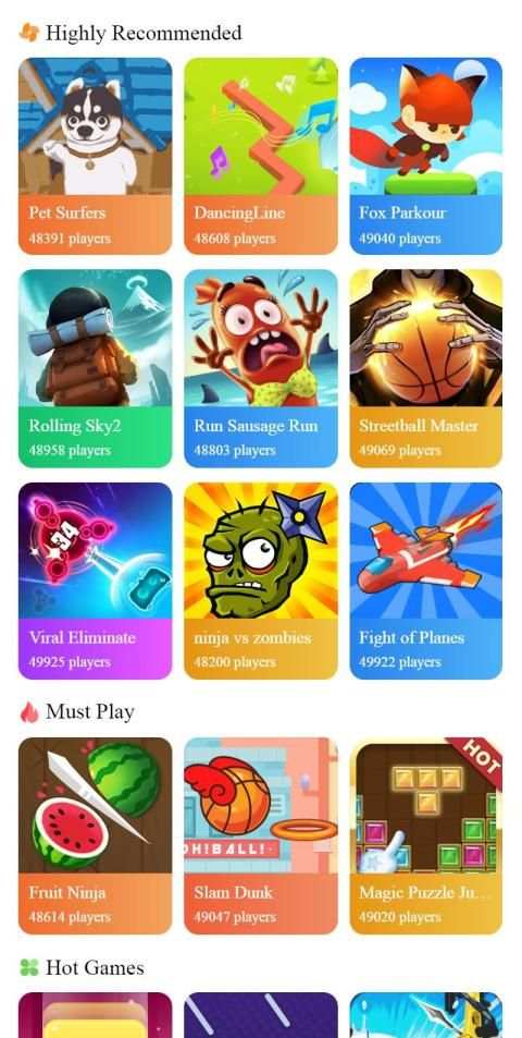Mini Game - Banyak Permainan disini screenshot 2