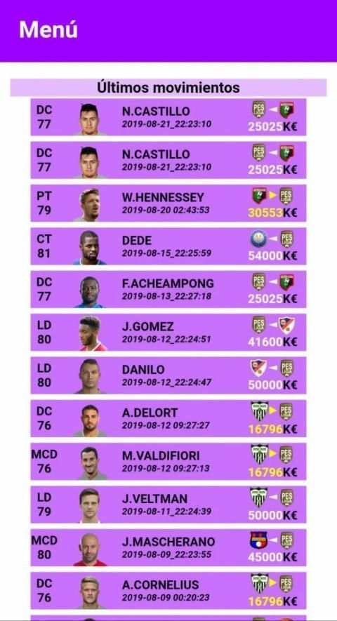 SuperLiga PESLIGA PES 2020 screenshot 4