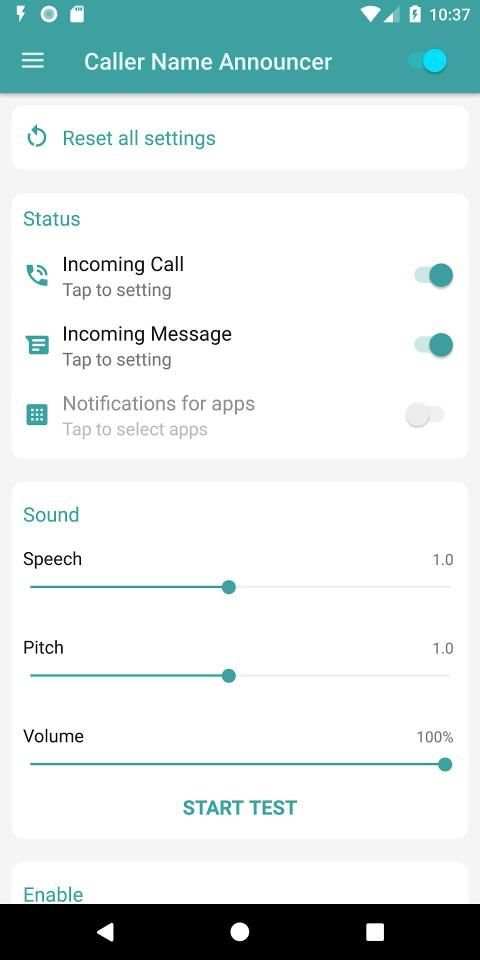 Caller Name Announcer - SMS, Notification Talker स्क्रीनशॉट 3