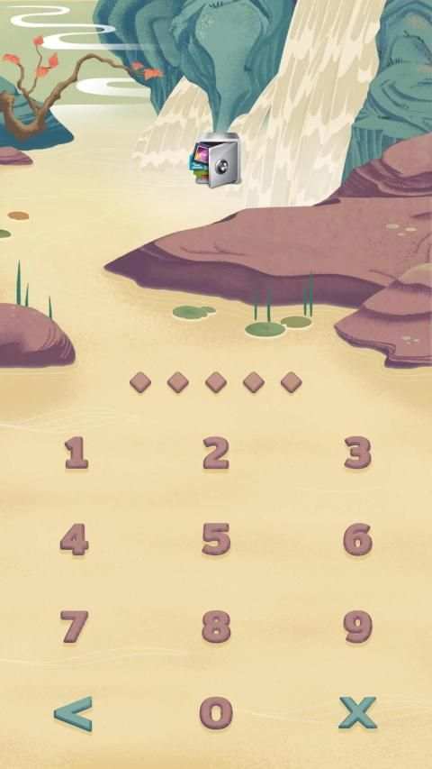 AppLock Live Theme Waterfall - Paid Theme screenshot 2